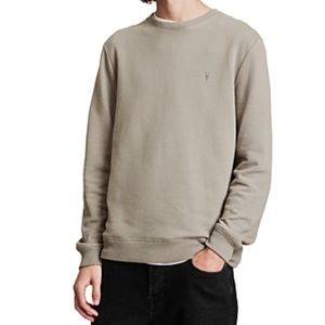 Mens All Saints Raven Crew Neck Sweatshirt - Sz Med